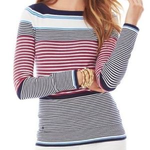 Lilly Pulitzer boatneck sweater